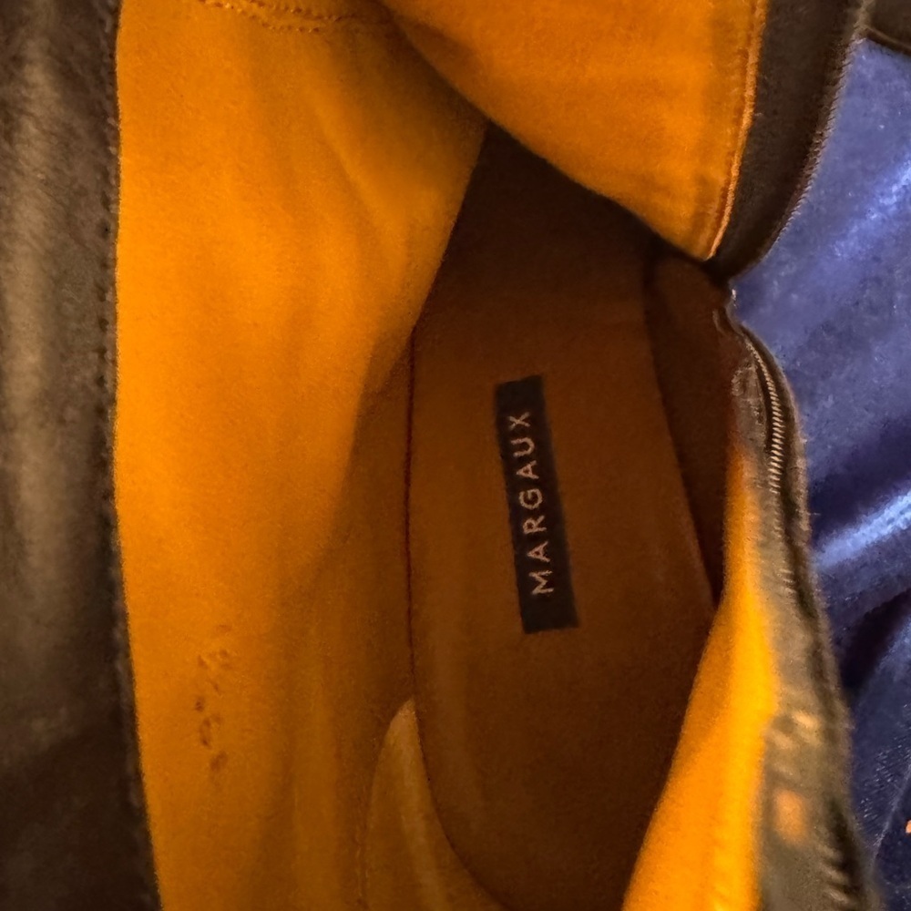 Margaux Black Suede Ankle Booties - Picture 5 of 11